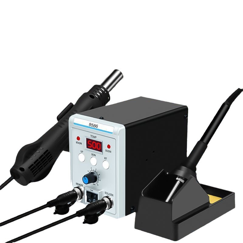 Smd Rework Station Hot Air Soldering 2 In 1 - Estación de soldadura y retrabajo 2