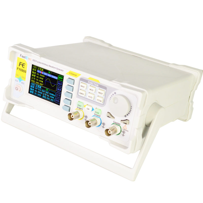 NUEVO FY6900 Generador de Seña - Dual Channel Arbitrary Waveform Function Generator 60Mhz reseña y precio