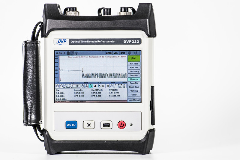 DVP323 1310/1550nm 34/32dB SM  - Optical Time Domain Reflectometer Otdr 1310 1550Nm reseña y precio